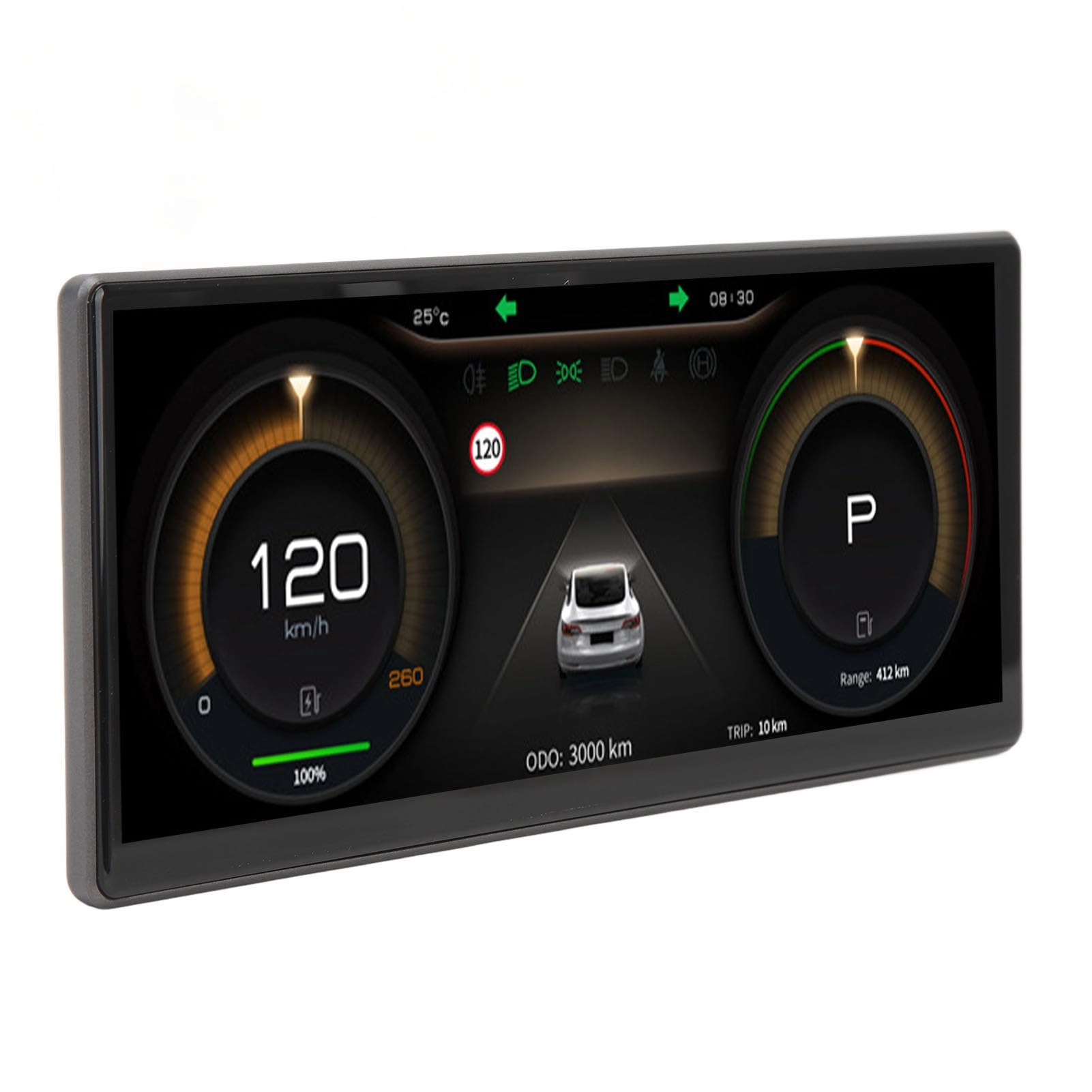 Jiawu Car Dashboard Screen - 9 Inches