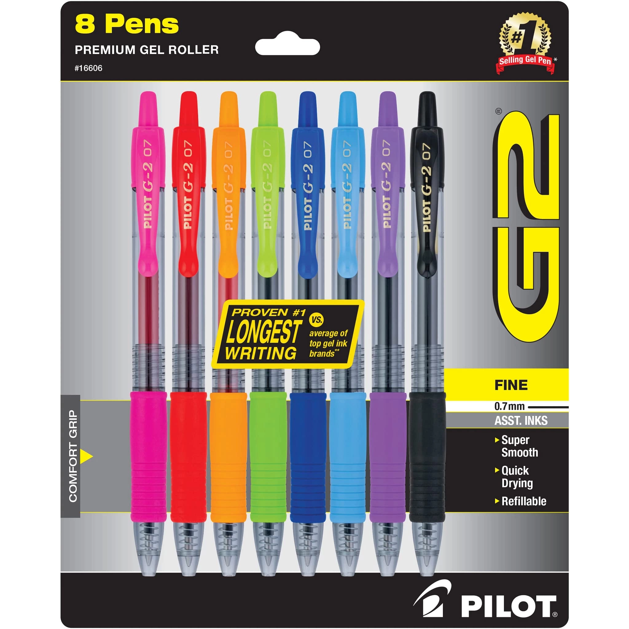 Pilot G2 - 8 Count 0.7mm
