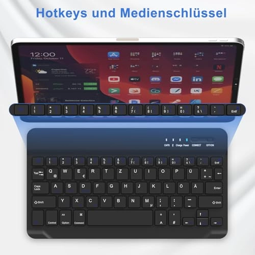 Bluetooth Keyboard - DE Wireless
