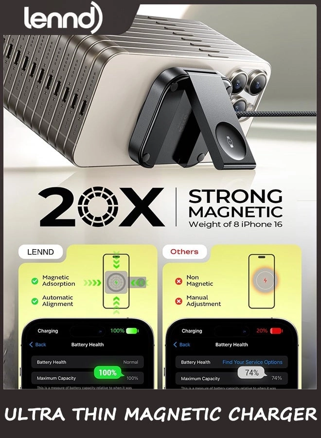 MagSafe Charging Stand - Wireless iPhone 16 Travel