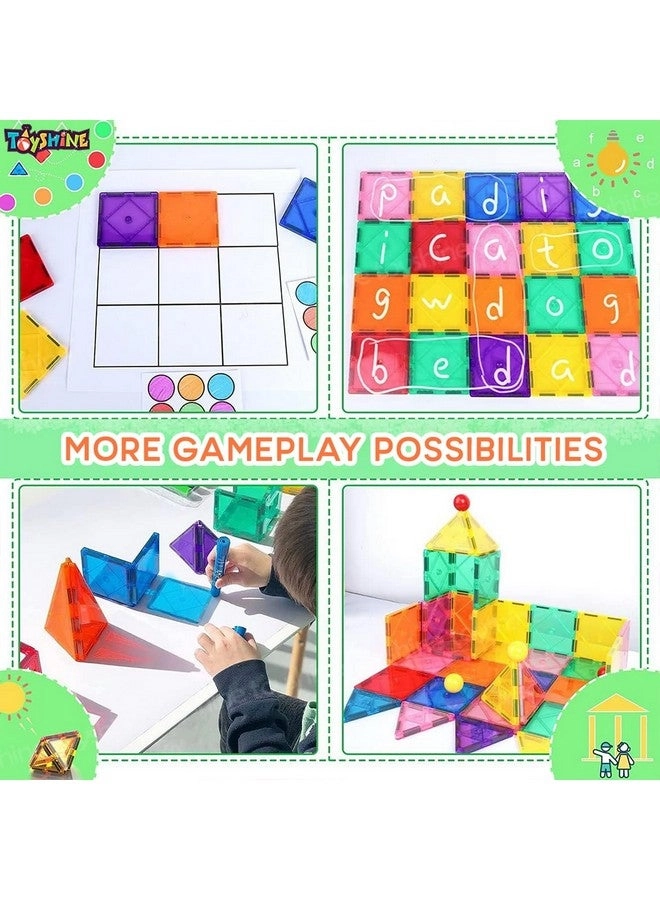 Magnetic Tiles - 48 pcs
