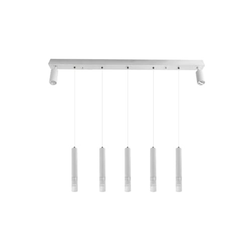 Crystal Chandelier - 5 Drops 40W Black