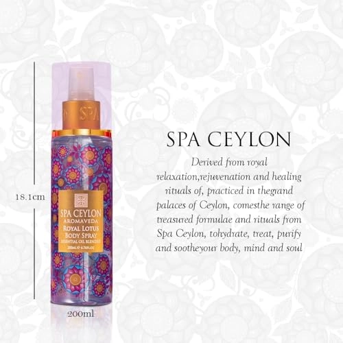 Blue Water Lily Body Spray - 200 Milliliters Water Lily