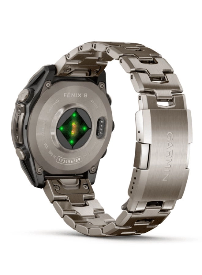 Fenix 8 47mm Titanium GPS