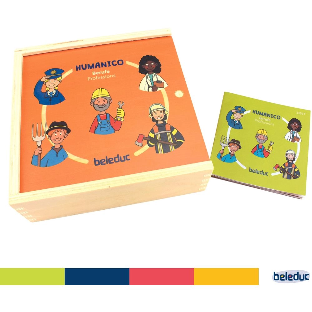 Humanico Matching Puzzle - Suitable for 4 years and above five puzzle pieces