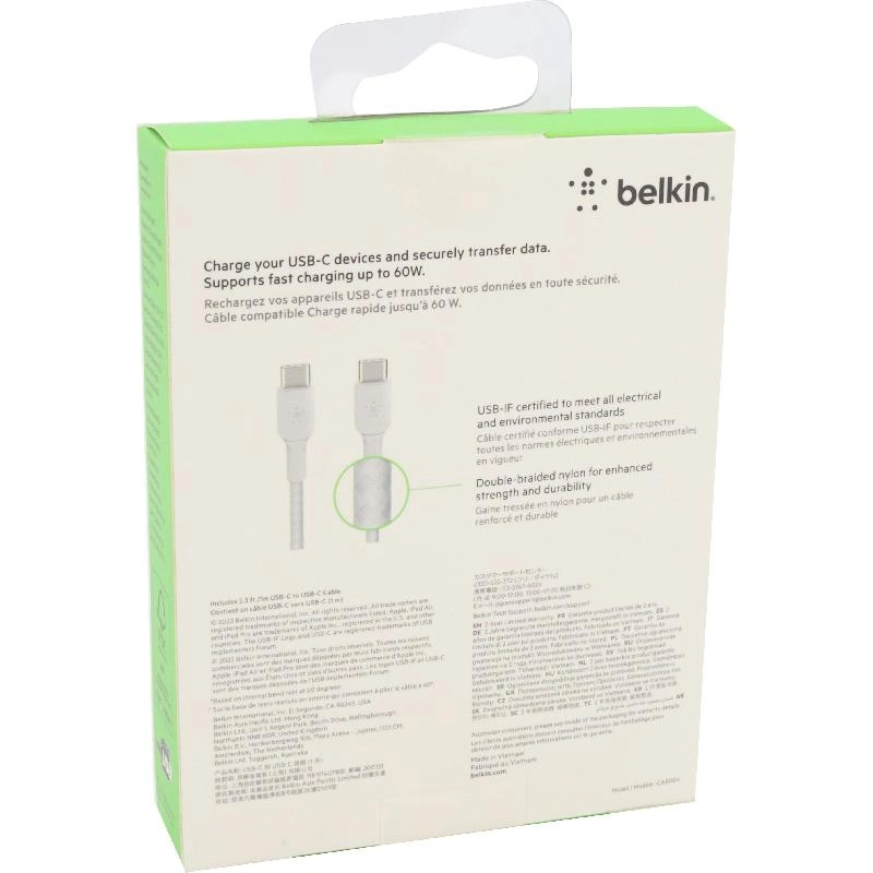 BoostCharge Cable USB-C to USB-C 2m