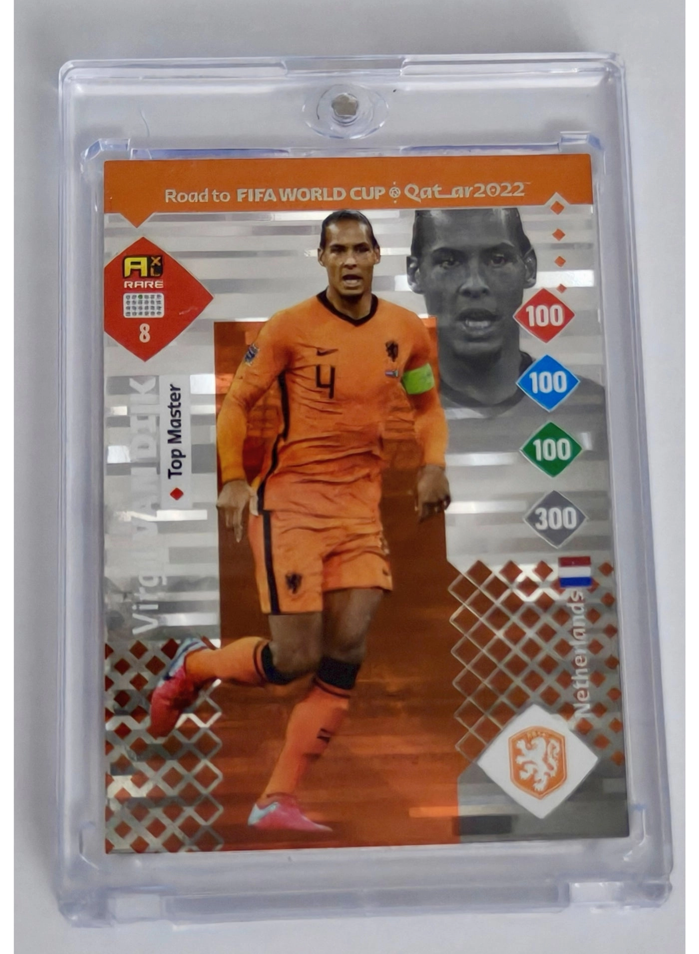 Panini Virgil Van Dijk TOP MASTER Road to FIFA World Cup Qatar 2022