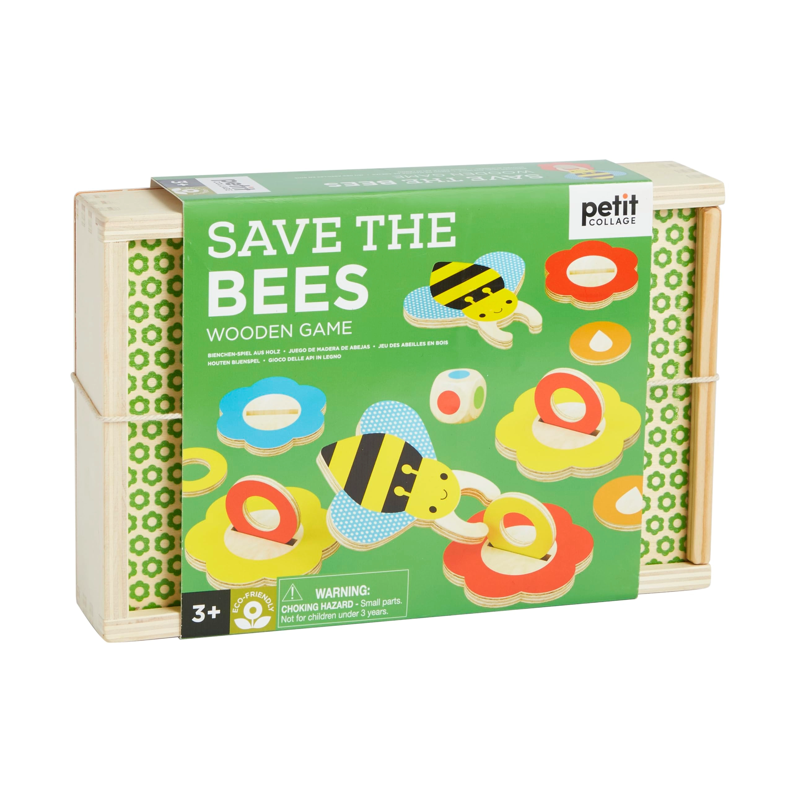 Petit Collage Save the Bees - 3 years and up