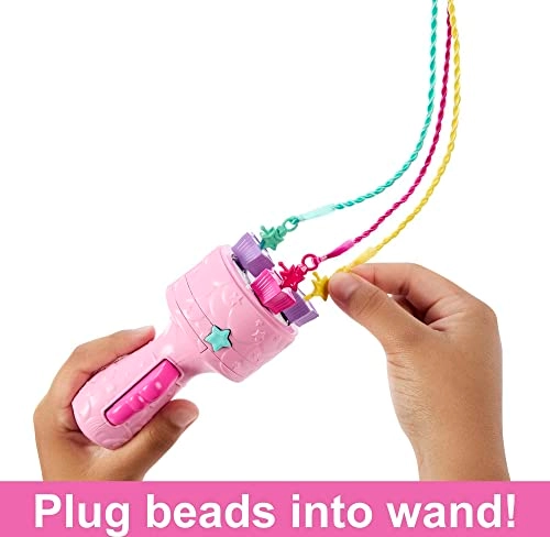 Barbie Dreamtopia Fantasy Braid Twist N Style Rainbow Hair Doll Playset - Twisting Tool Styling Accessories Ages 3+