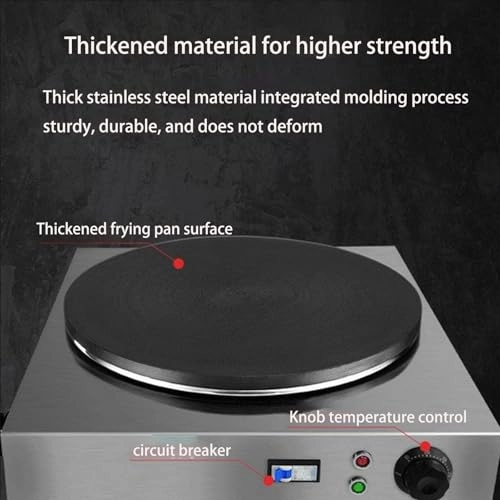 Commercial Pancake Machine - 40 * 44 * 13.5cm/45 * 49 * 13.5cm