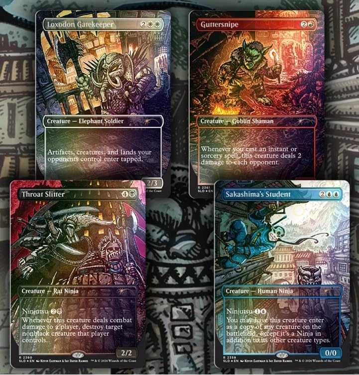 Magic TCG Secret Lair Featuring: Kevin Eastman