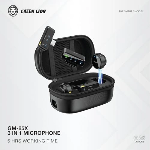 GM-85X USB+Lightning+Wireless Microphone