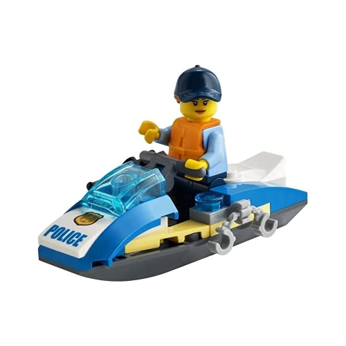 City Police Jet Ski (30567) - Polybag 30 pieces 1 Minifigure