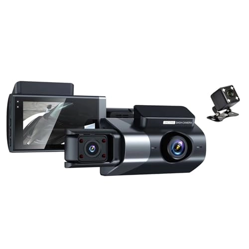 Triple Camera Dash Cam - 1080P