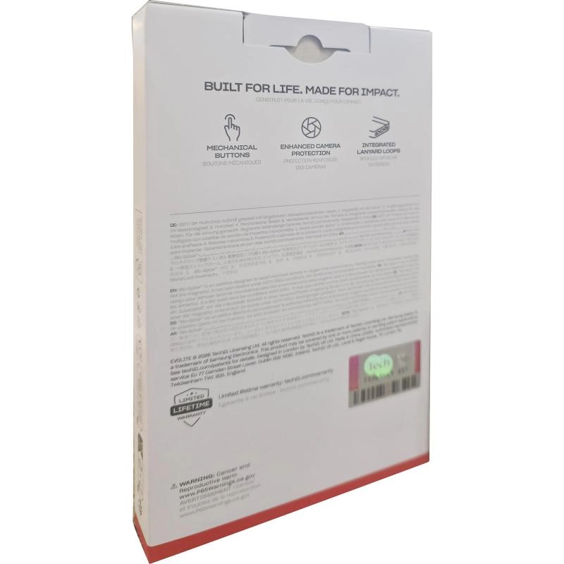 EvoLite Case Clear Bio TPU for iPhone 16