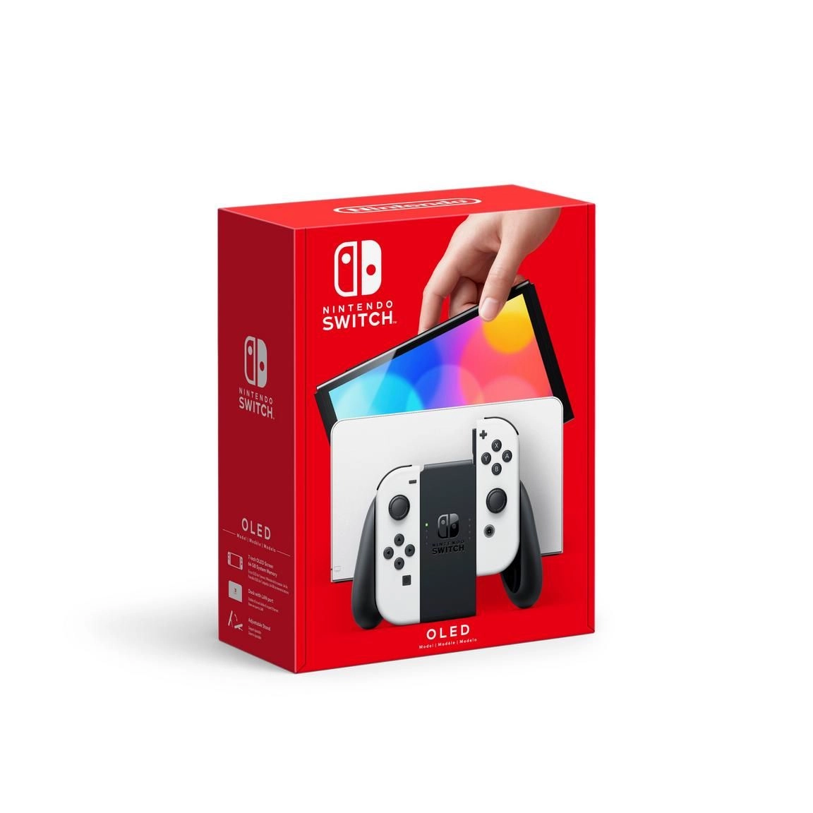 Nintendo Switch OLED - White Joy-Con Bundle