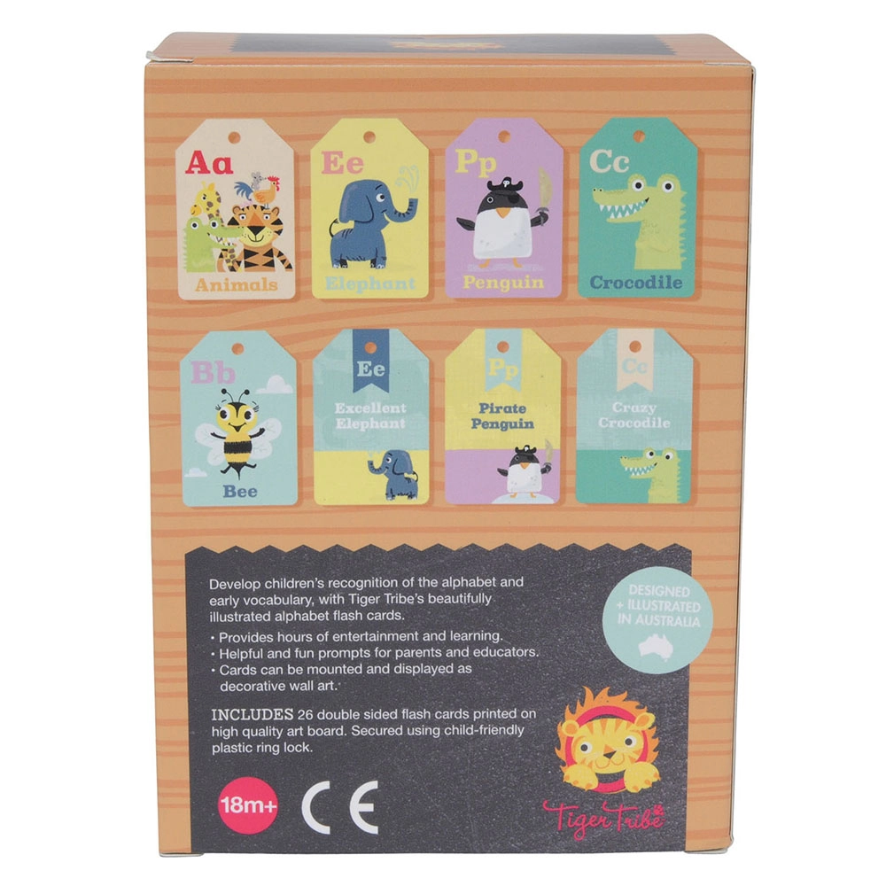 Flash Card Animal ABC - Suitable for 18 months & above