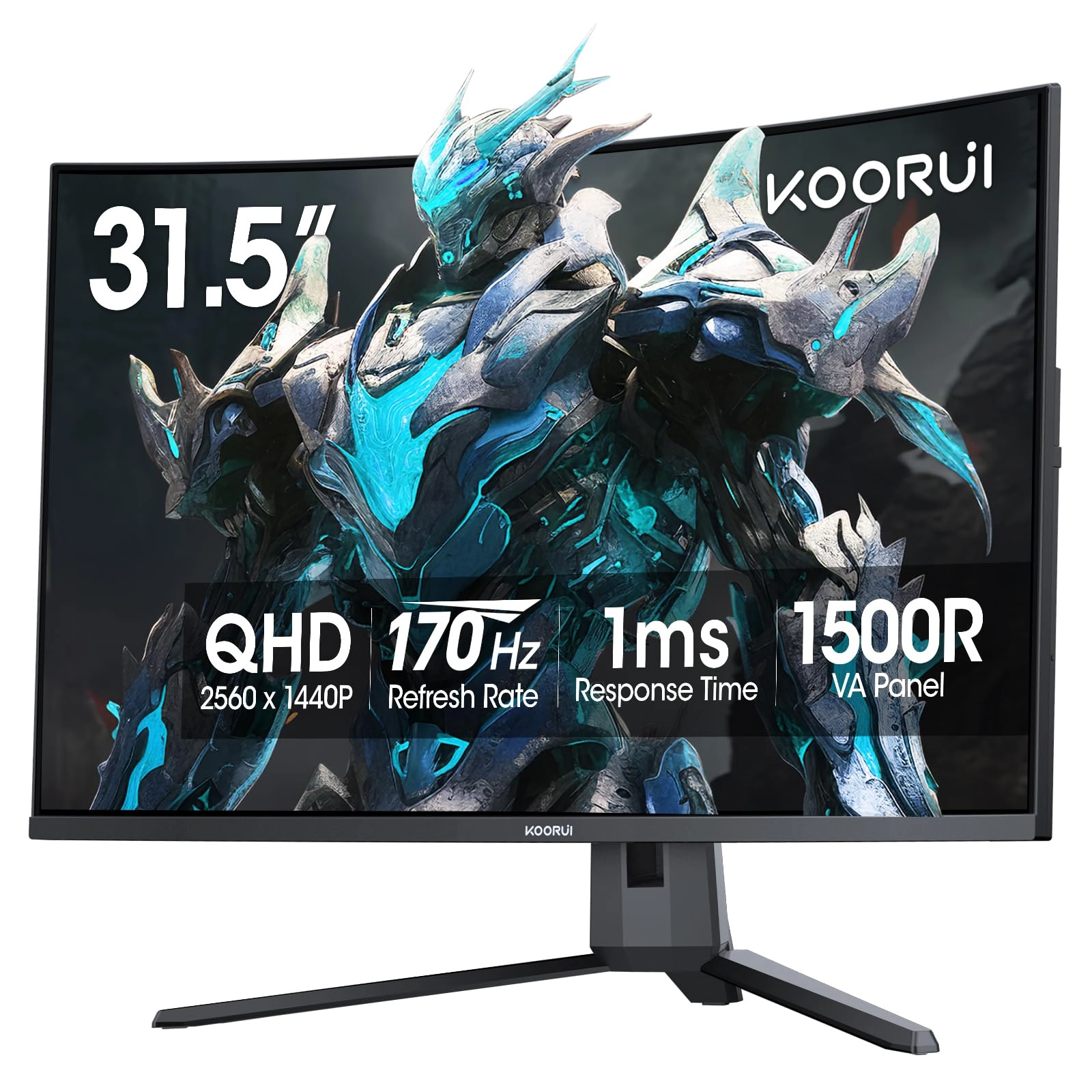Koorui G3221SC - 2560 x 1440 Pixels 32 Inches
