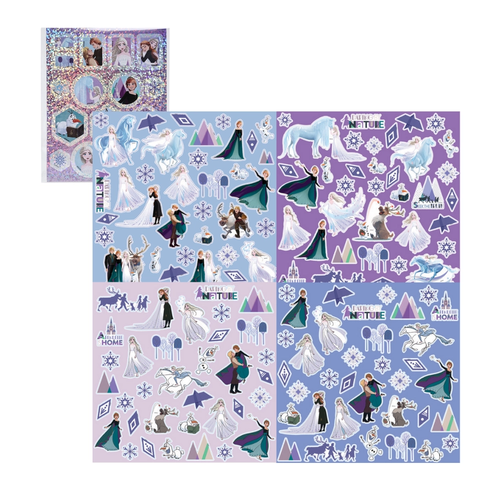 Frozen 2 Art Kit - 200+ Pcs crayons markers watercolors