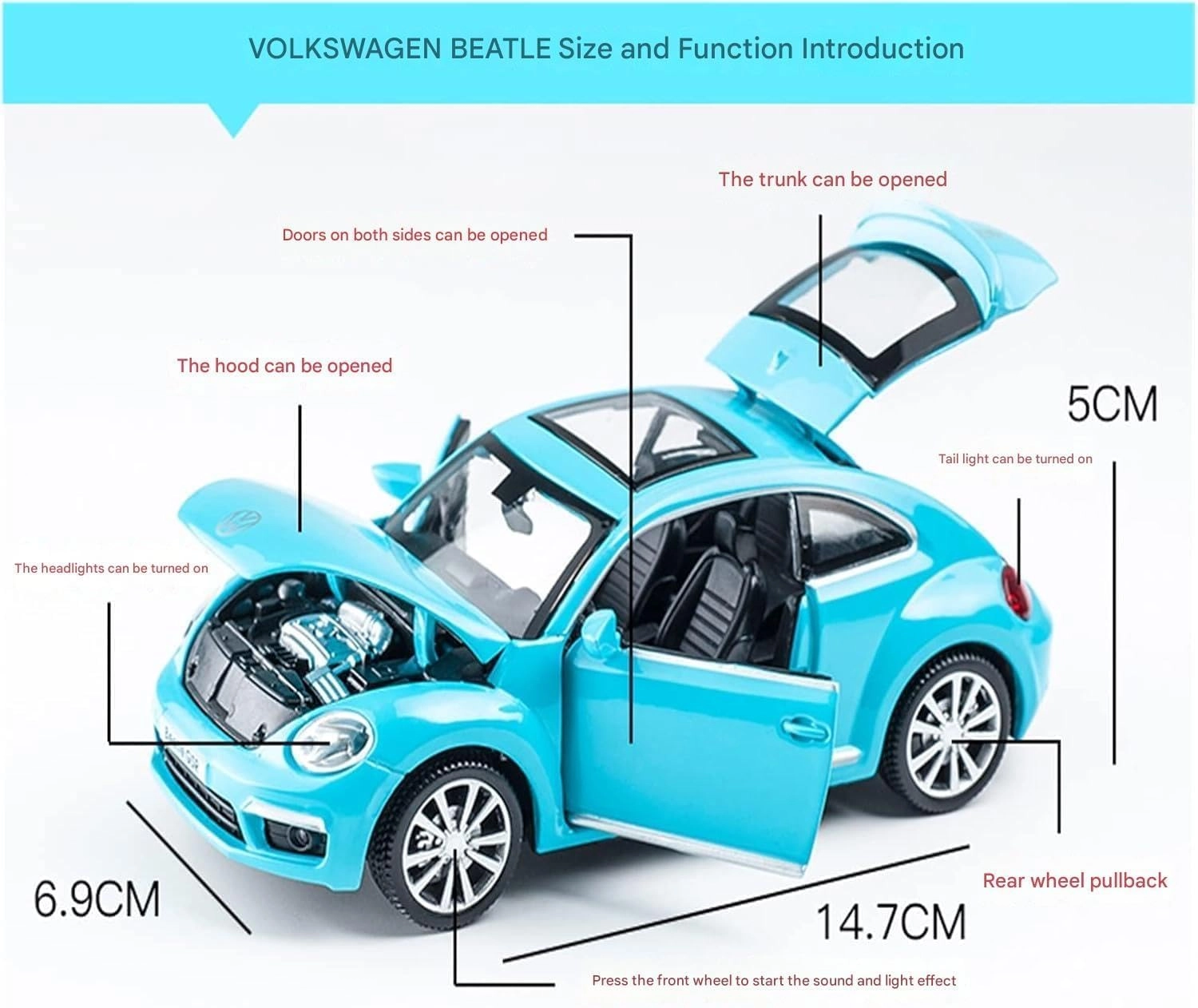 New Beetle - 1:32 1 pcs