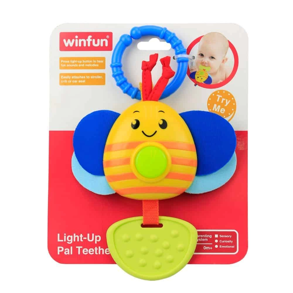 WinFun Light Up Pal Teether Bee