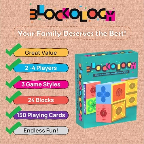 Blockology - 3-D 3-in-1 24 Blocks