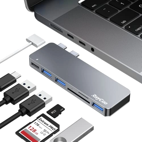 Raycue USB C Hub Adapter - USB C