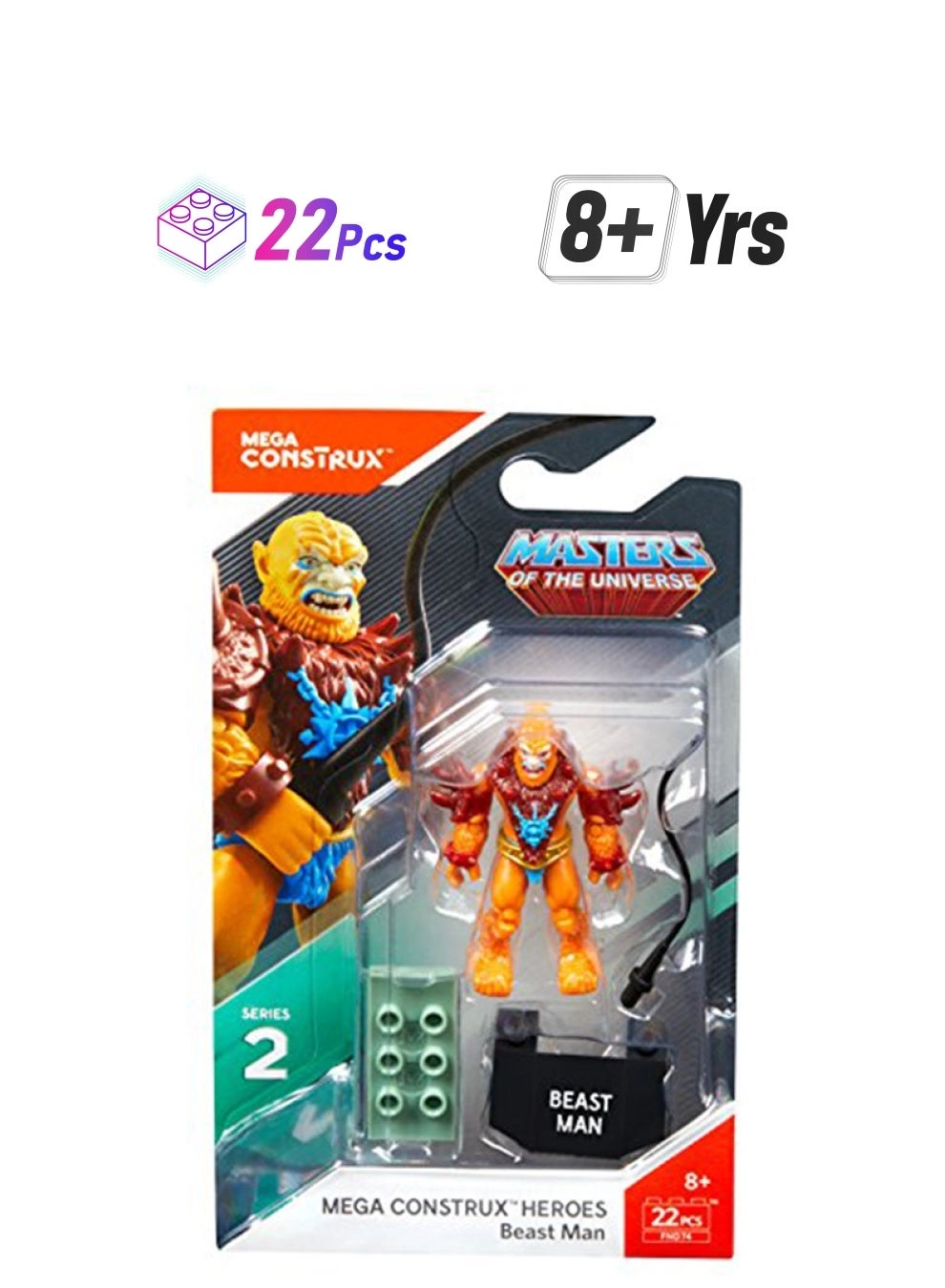 MEGA CONSTRUX Beast Man - 22 pcs