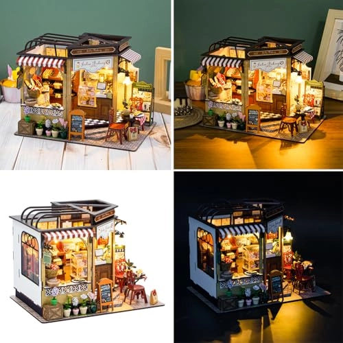 DIY Miniature House Kit - Bakery Shop