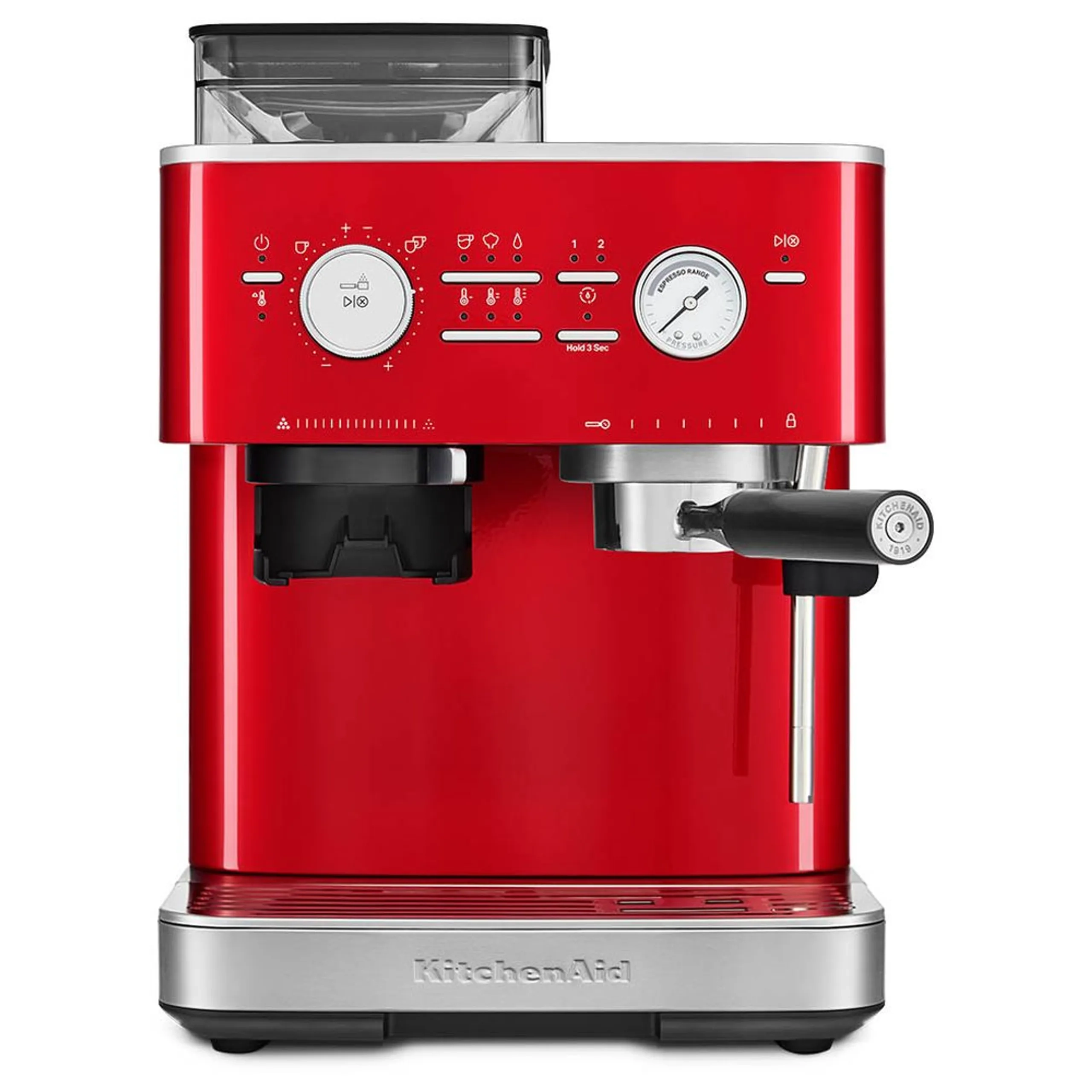 Semi Automatic - Conical Burr Grinder Steam Wand 5KES6551BSX