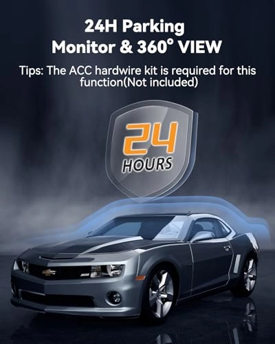 360° Dash Cam - 1440p