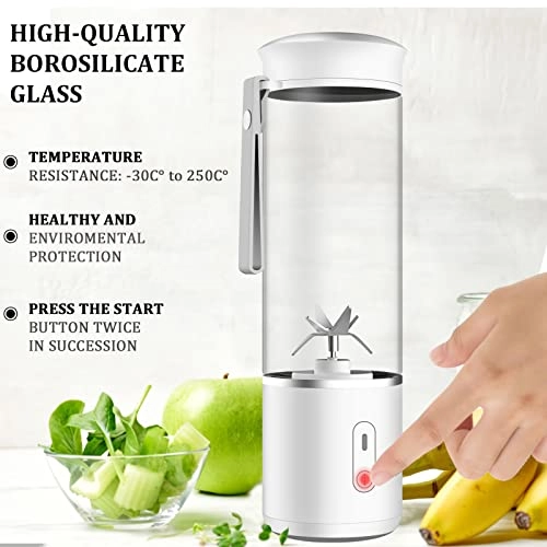 Portable Blender - USB Rechargeable 6 Blades
