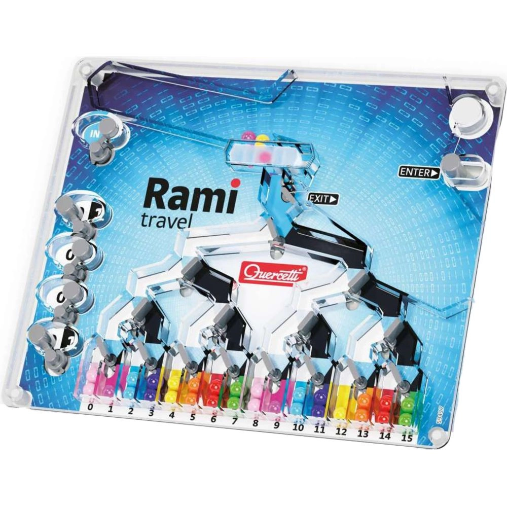 Quercetti Rami Travel Coding Game - Suitable for 5 years & above