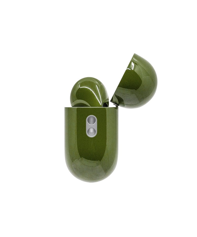 AirPods Pro 3 Case - Full Matte Jet Black Automotive-Grade Paint