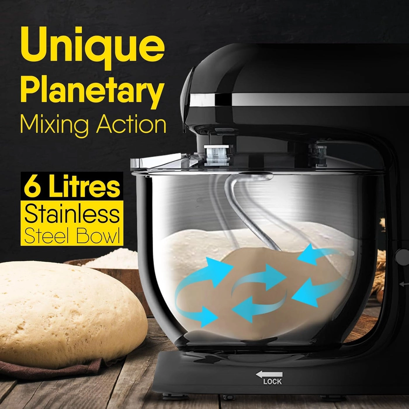 Regency Stand Mixer - 6L 1400W