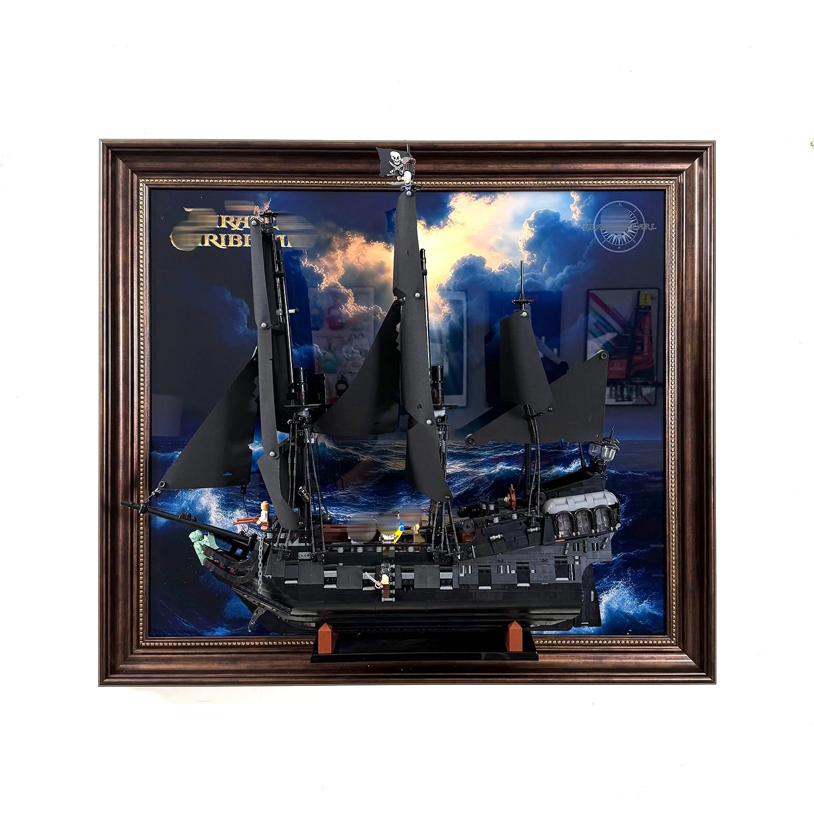 NOVDA Display Wall Mount - Captain Jack Sparrow's Pirate Ship