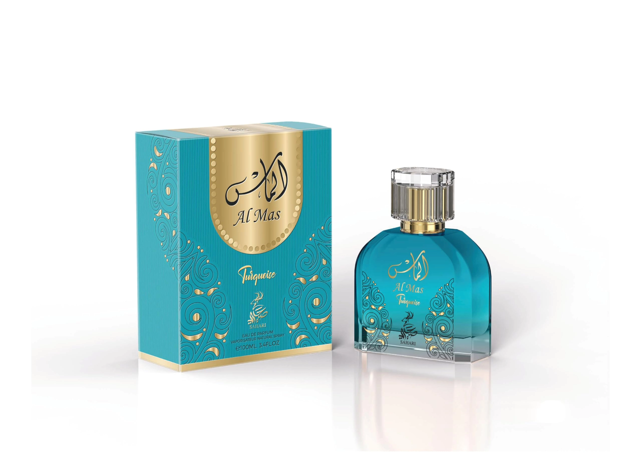 Beauty and Perfume International Factory LLC Al Mas Turquoise Eau de Parfum 100ml