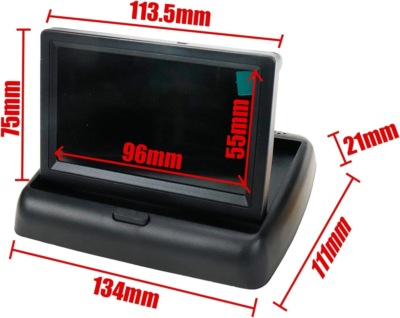 Rear Viewing Monitor - 4.3 Inches