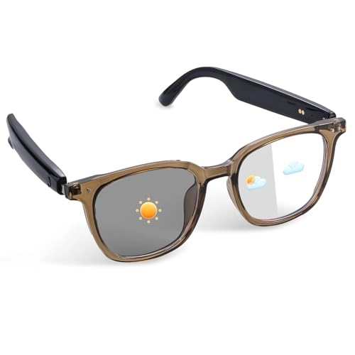 Smart Glasses - Auto Power On/Off Bluetooth UV400/Blue Light Protection
