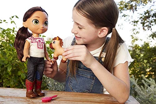 Lucky Toddler Doll - 14-in Spirit plush Brush Ages 3+