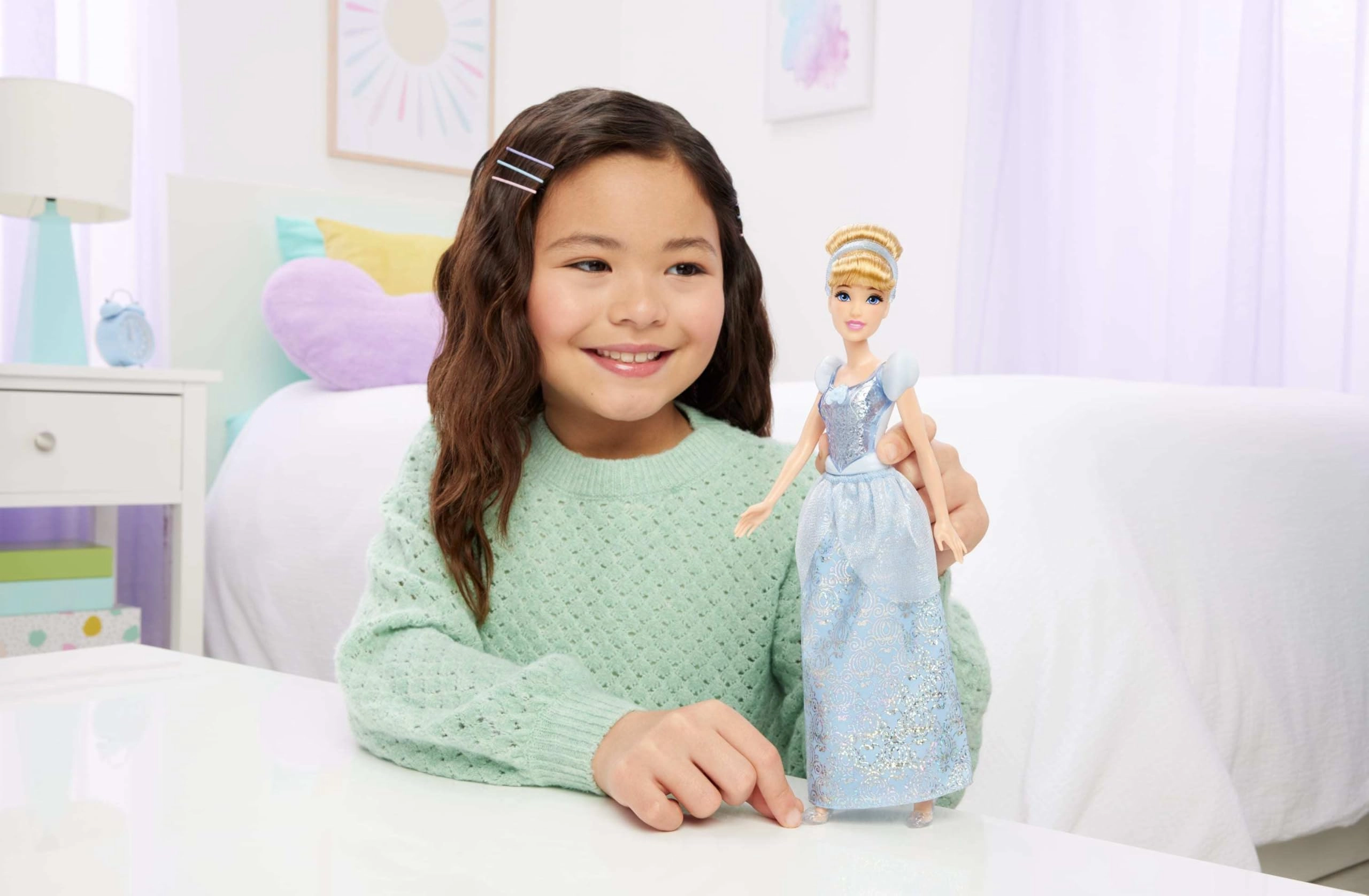 Cinderella Fashion Core Doll - Posable Brushable hair Ages 3+