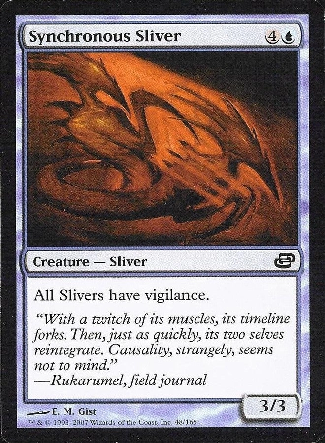 Magic: the Gathering Synchronous Sliver