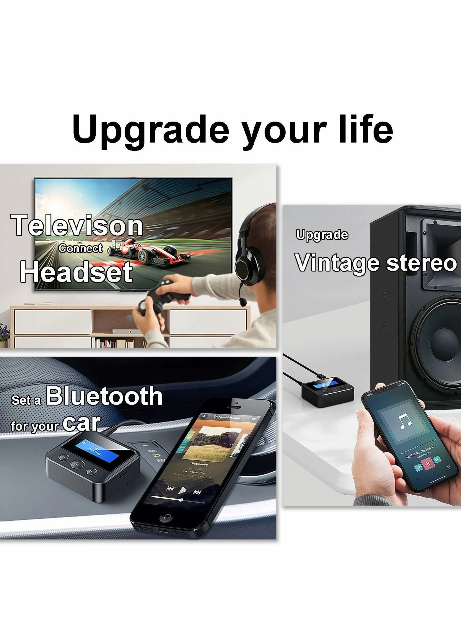 Bluetooth Transmitter 2-in-1 Receiver 5.0