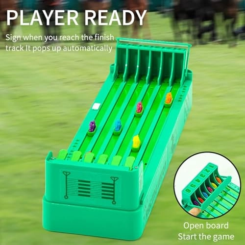 Horse Racing Game - Mini Portable Tabletop Soccer
