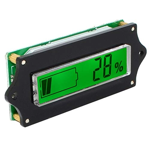 LCD Digital Voltmeter - 8-70V Green