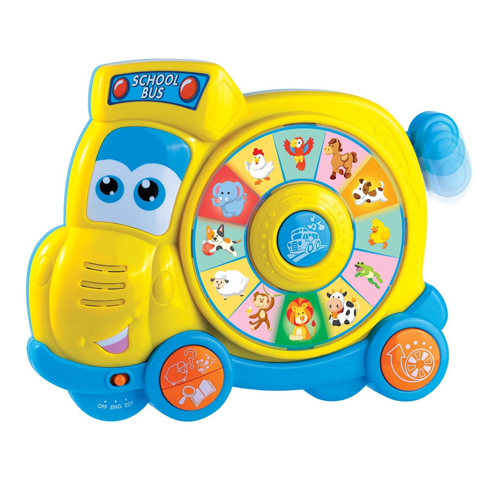 Spin 'N Learn School Bus - Suitable for 12 months & above