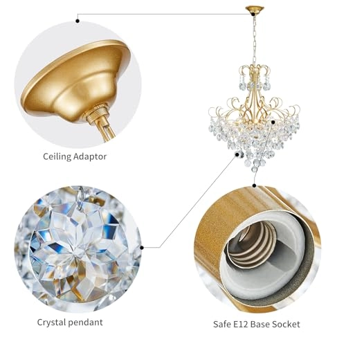 Crystal Chandelier K9 - 39.4 in