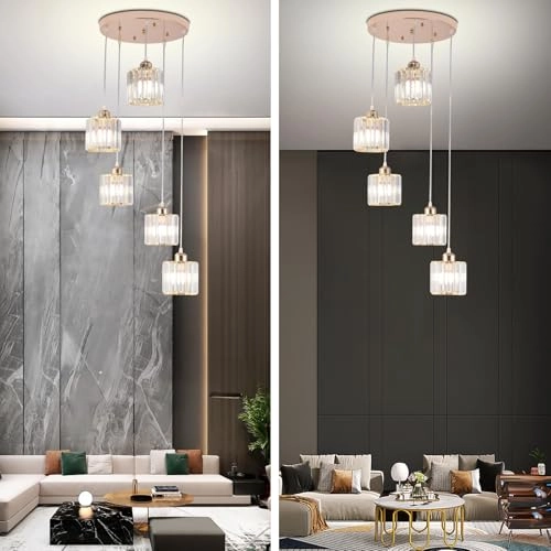 Crystal Chandelier - 102-202cm