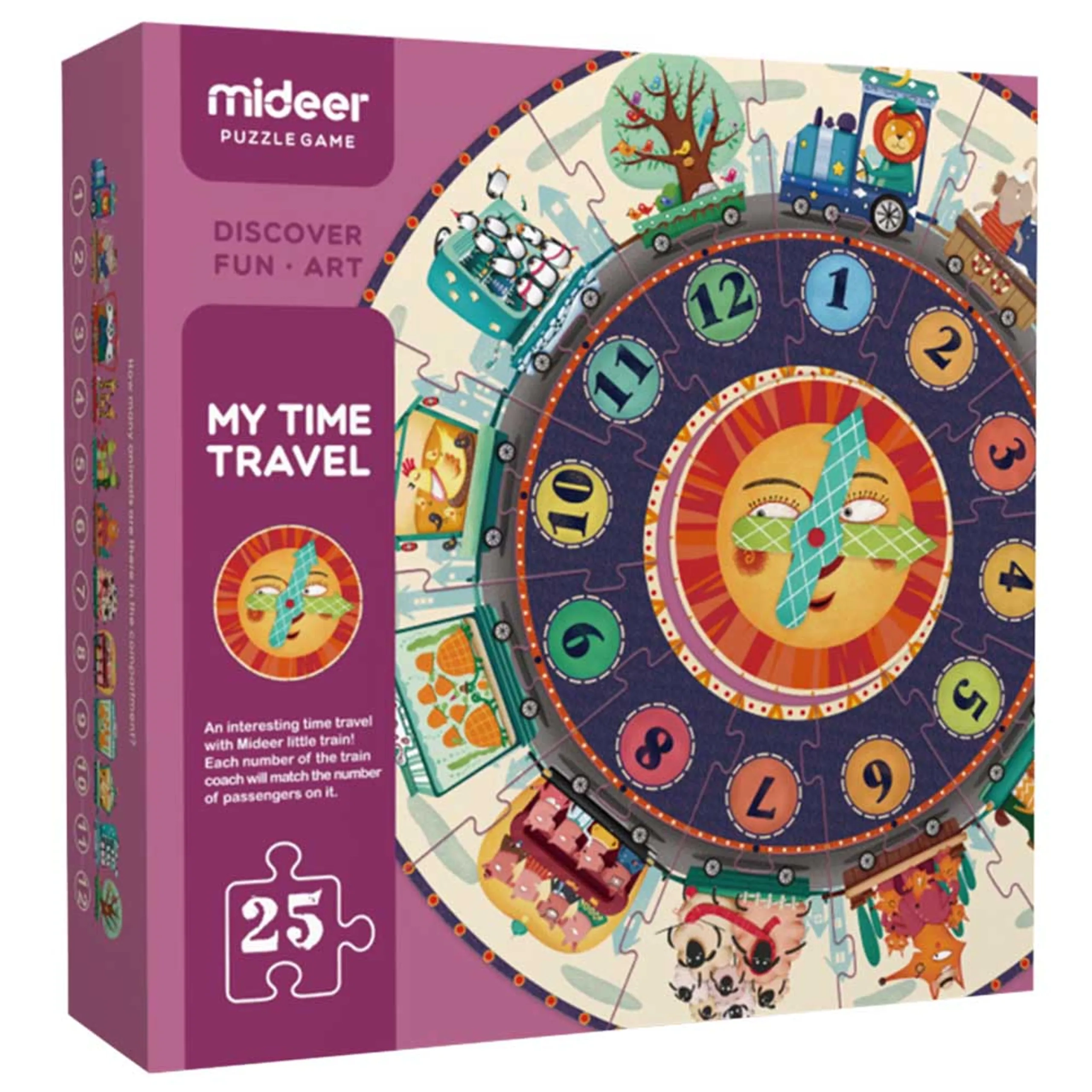 MIDEER My Time Travel Puzzle (TOP-MD3020) - 25 pcs