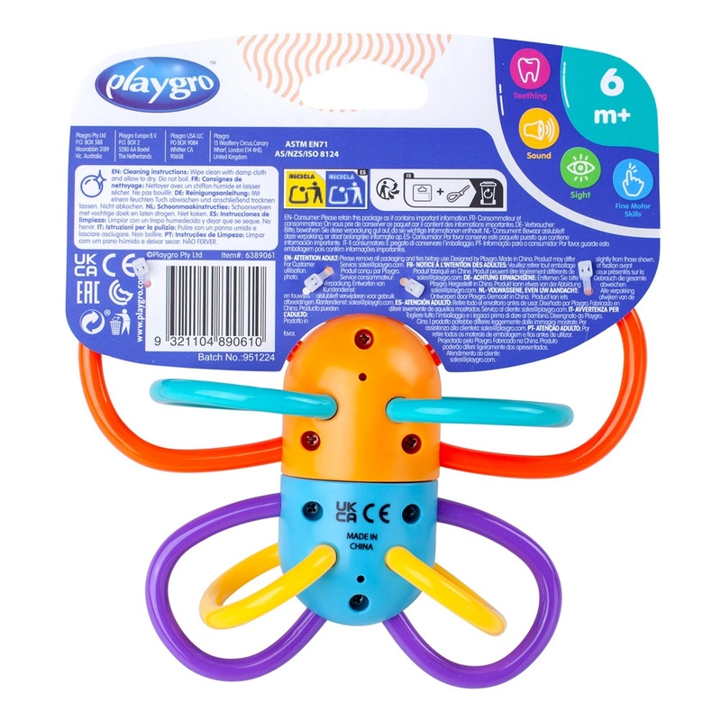 Click Clack Butterfly - TPU, ABS